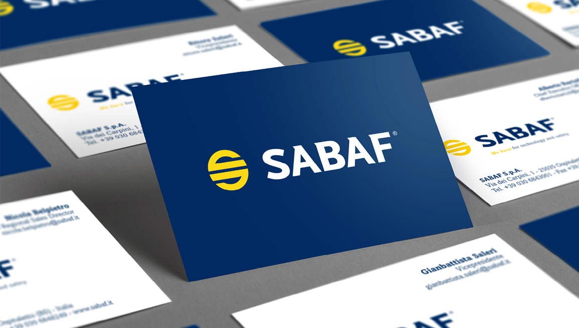 Rebranding per Sabaf
